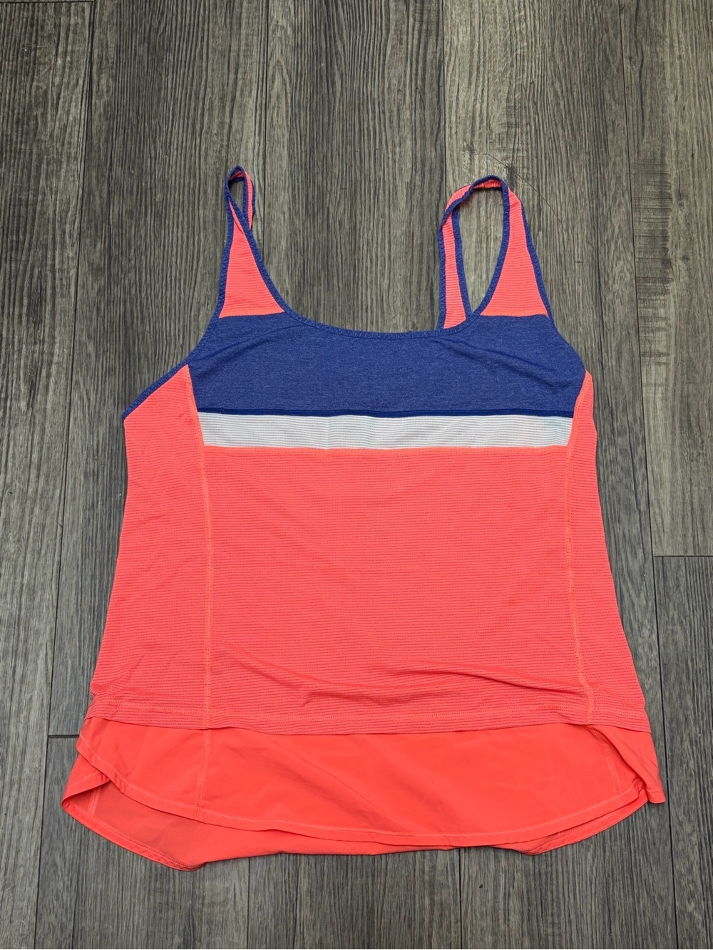 (#27) Lululemon SeaWheeze SUPER Rare Neon Pink Purple Running Tank Size 8-10